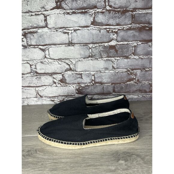Toni Pons Jute Espadrille Black Canvas Slip On Comfort Casual Flats Shoes Men 44 main image 4
